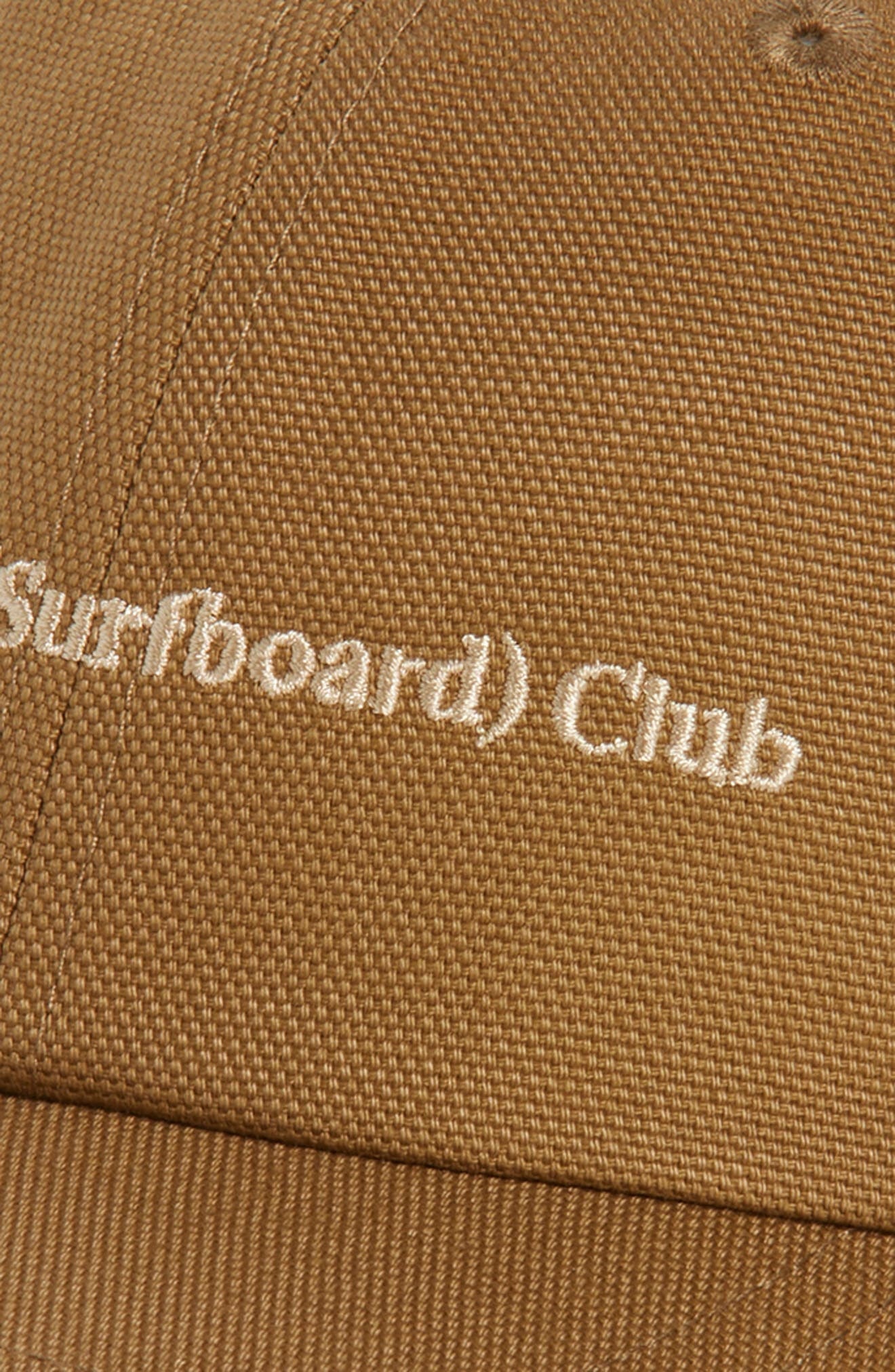 STOCKHOLM SURFBOARD CLUB Pac Logo Embroidered Baseball Cap in Mocha at Nordstrom - 3