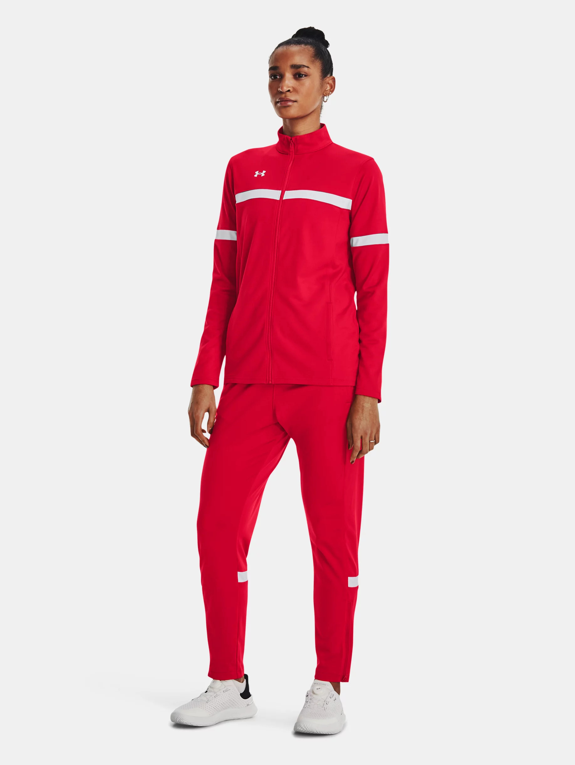 Women's UA Knit Warm Up Team Full-Zip - 5