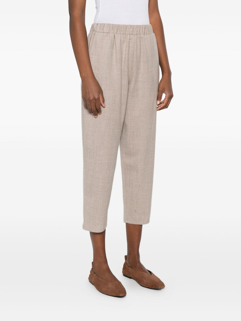 elastic-waist trousers - 3