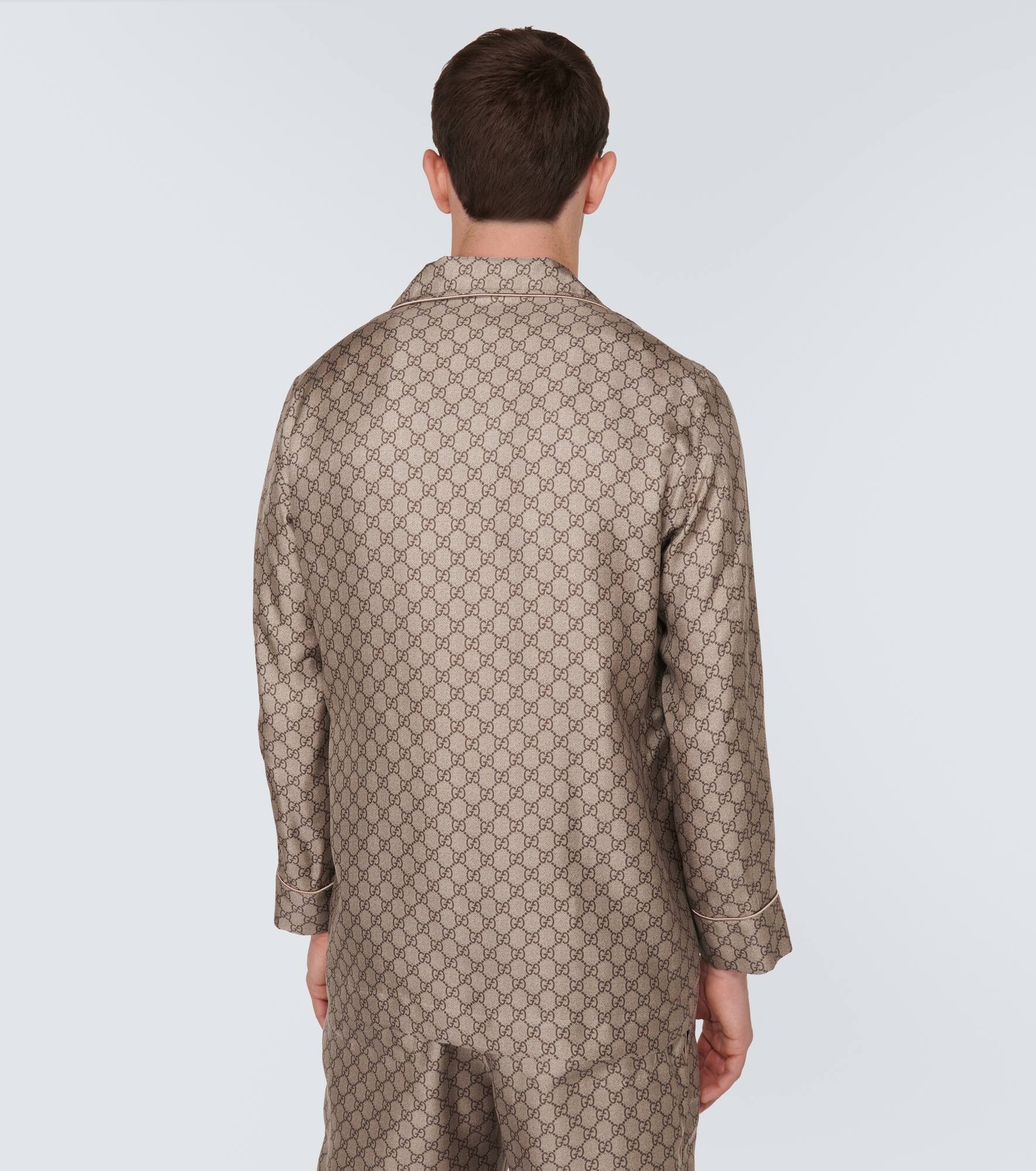 GG silk shirt - 4