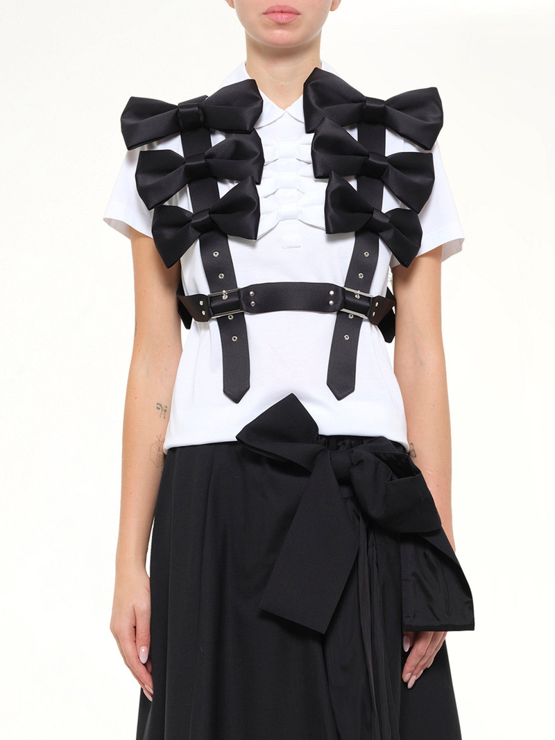 Bowtie Vest in Black 1