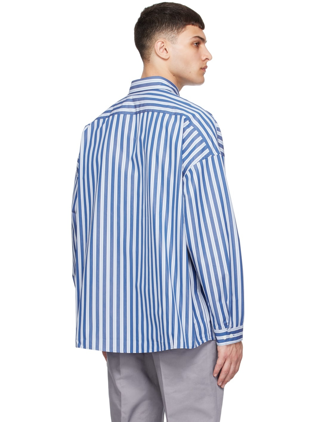 Blue Striped Shirt - 3