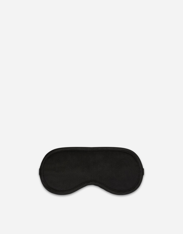 Silk satin boxer shorts with sleep mask - 4