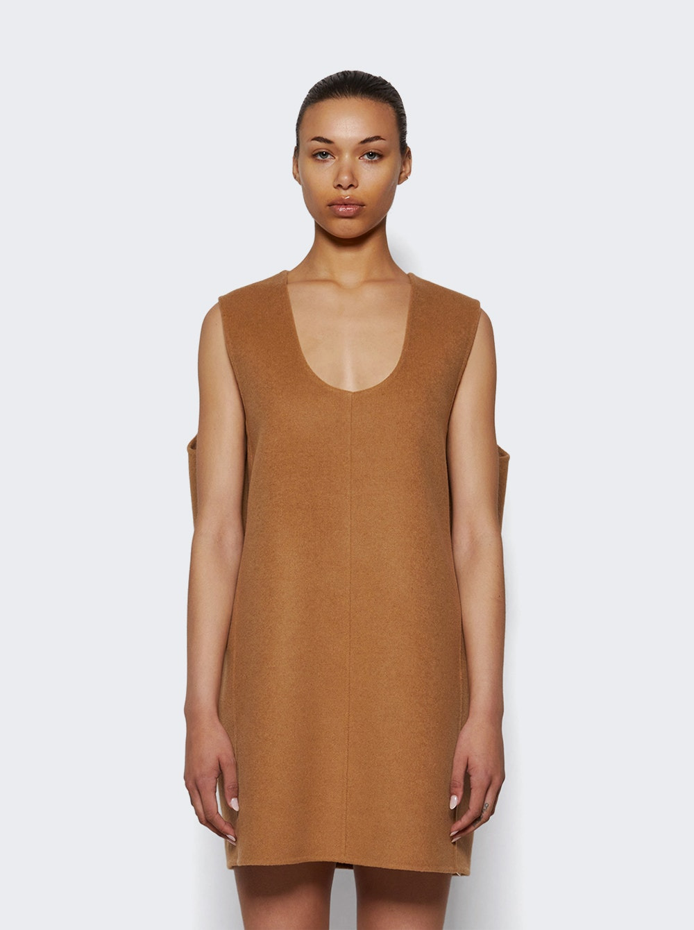 Nyona Dress Camel - 2