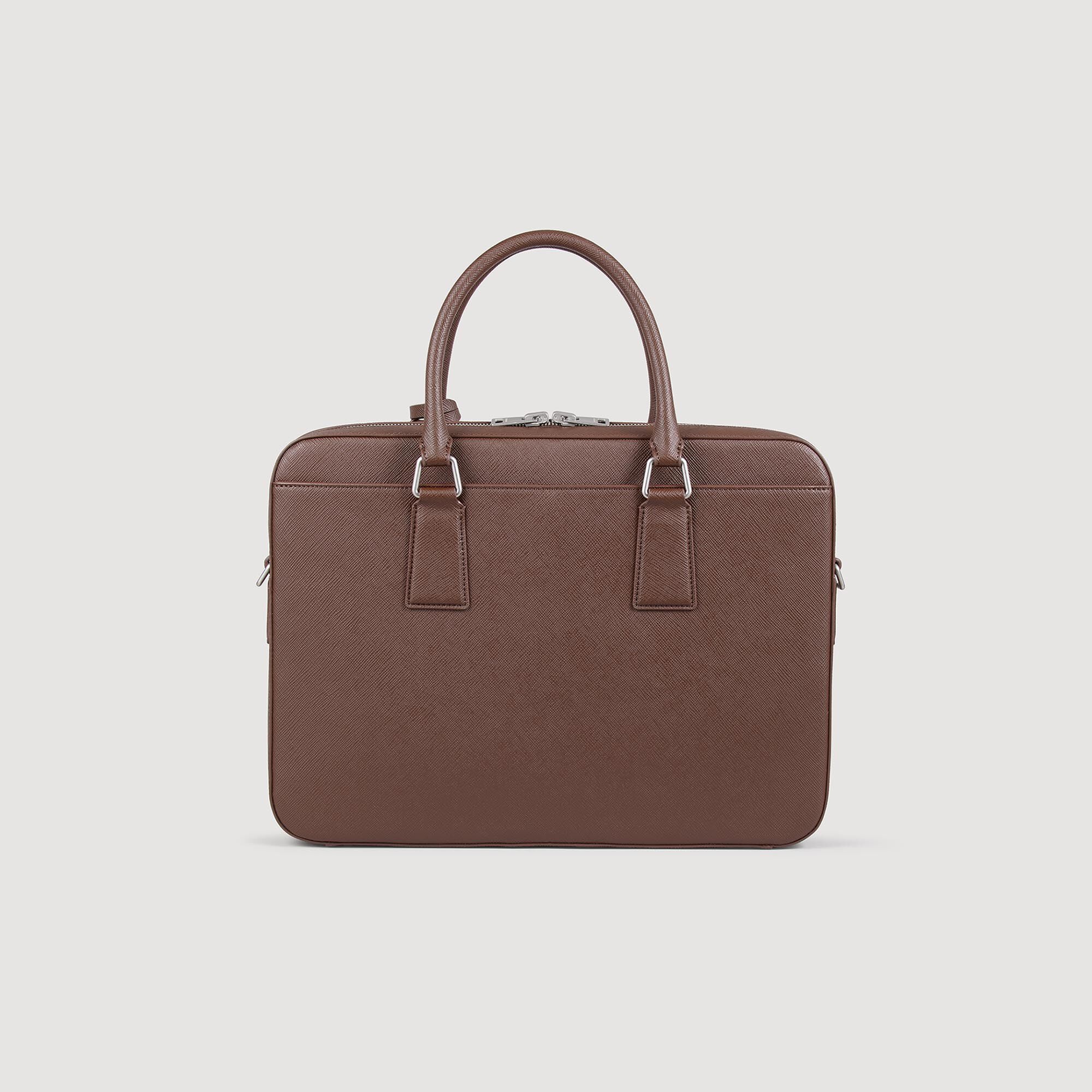 SAFFIANO LEATHER BRIEFCASE - 4