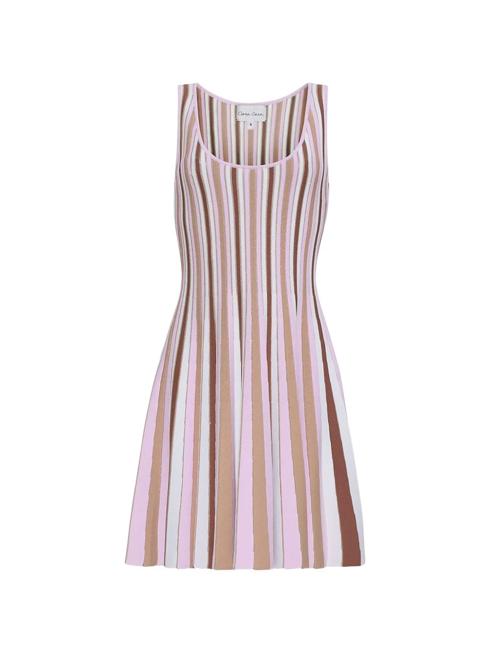Leila striped mini dress - 1