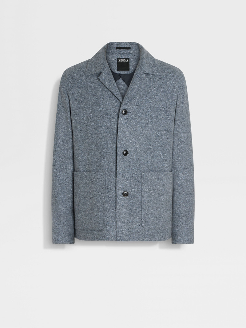 CASHMERE AND SILK ALPE CHORE JACKET 1