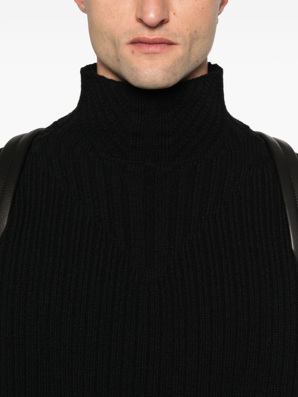 high-neck sweater - 5