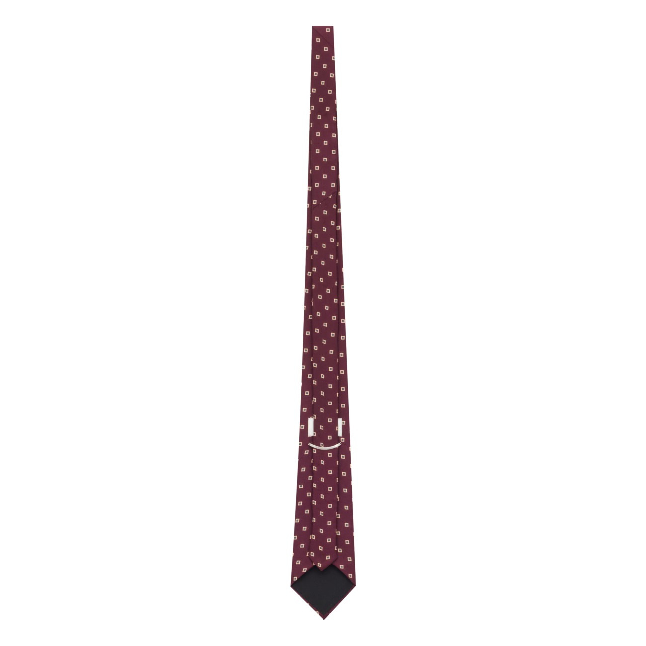 Saint Laurent Men Wide Square Tie - 2