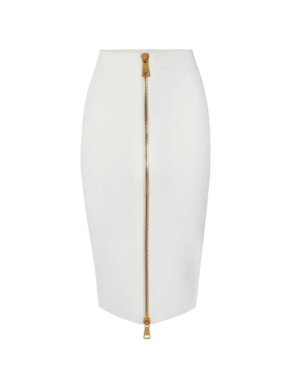Zipped midi skirt - 1