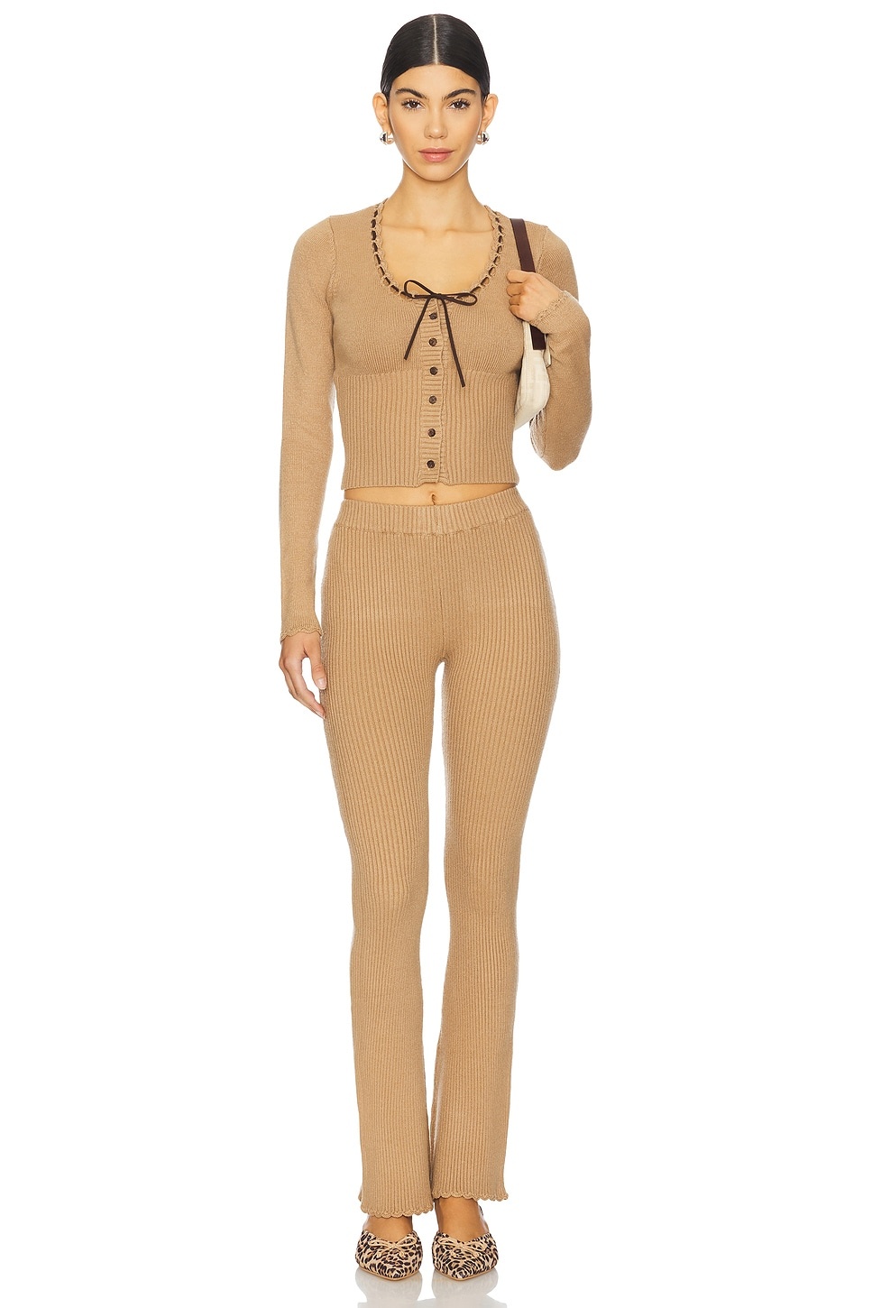 X Bella Hadid Texas Knit Cardigan - 4