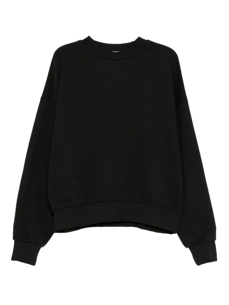 logo-embossed sweatshirt 1