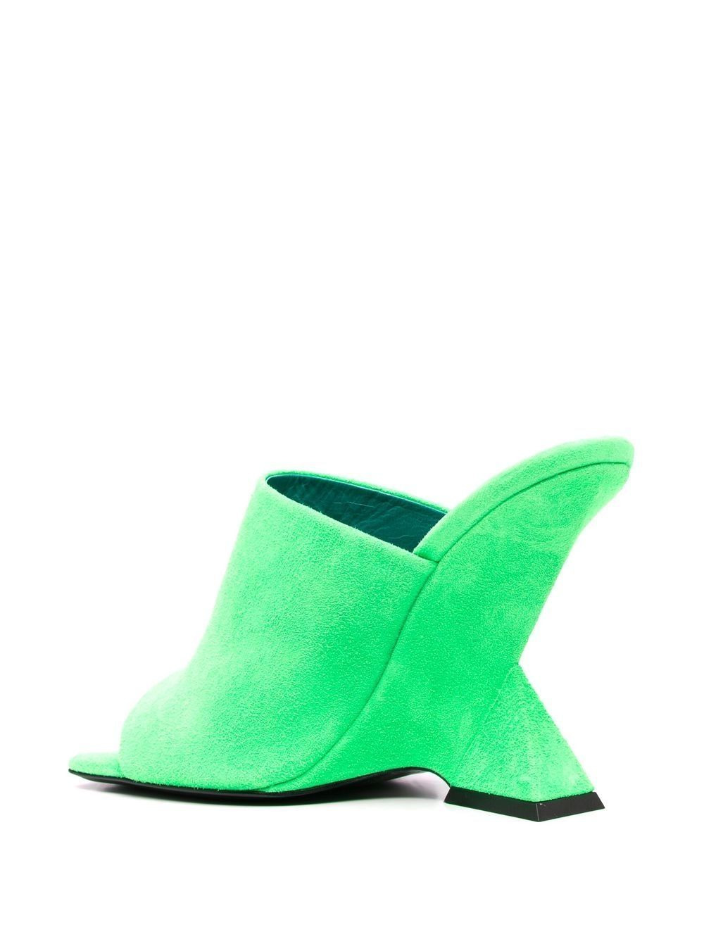 The Attico Sandals Green - 8