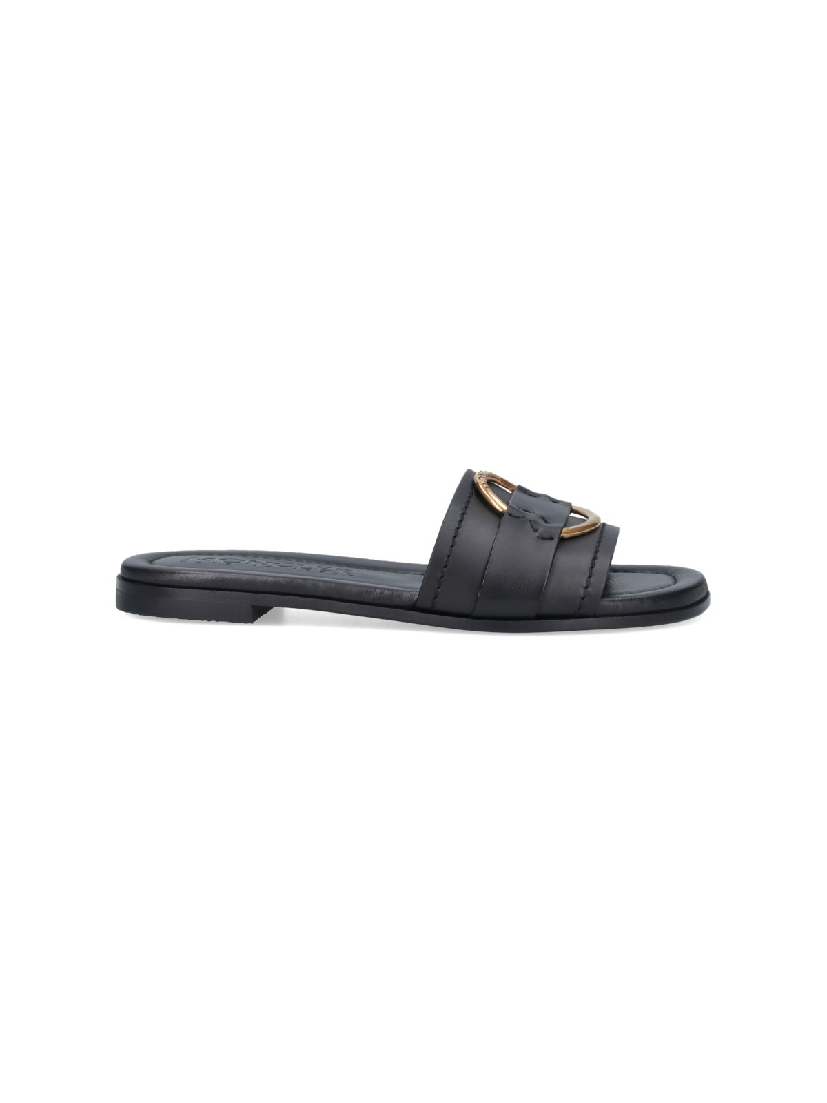 "BELL" SLIDE SANDALS - 1