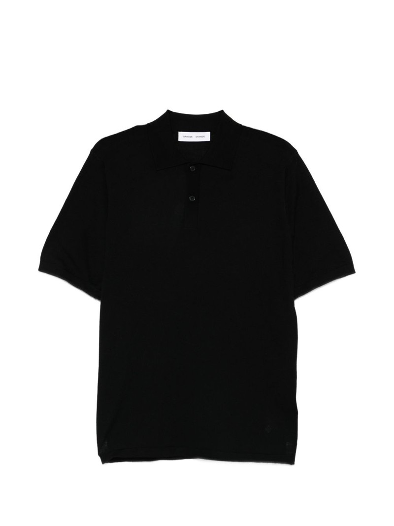 buttoned polo shirt 1
