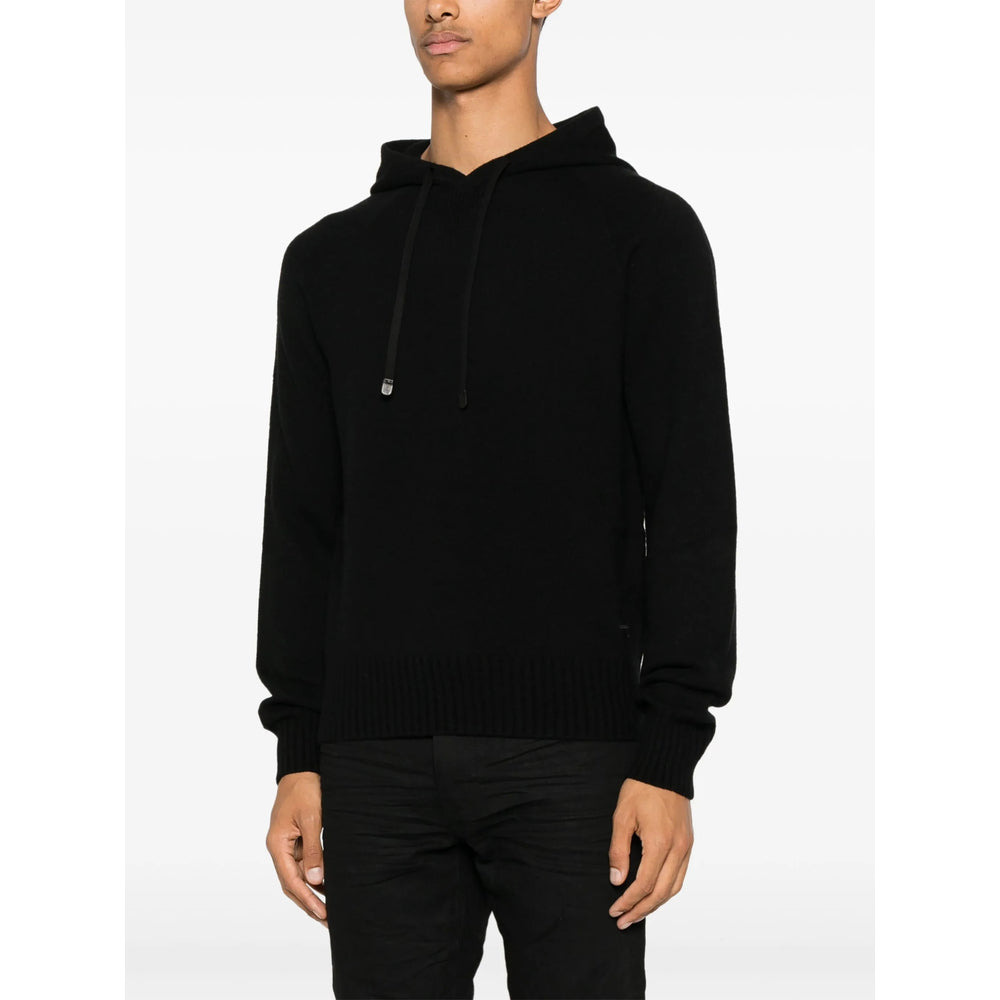 Tom Ford Black Sweaters & Knitwear - Hoodies Men - 4