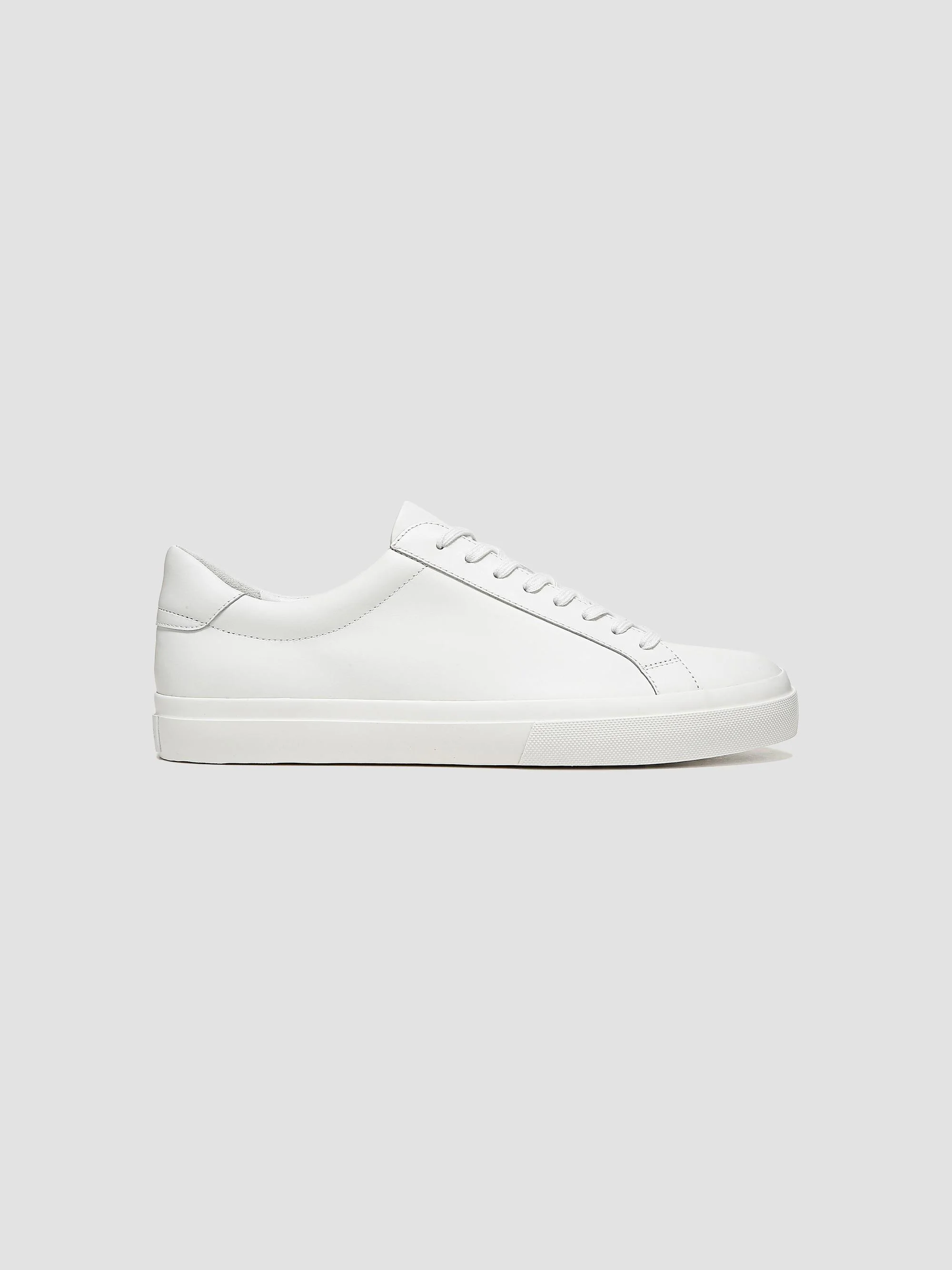 Men's Fulton Leather Oxford Sneakers - White - 1