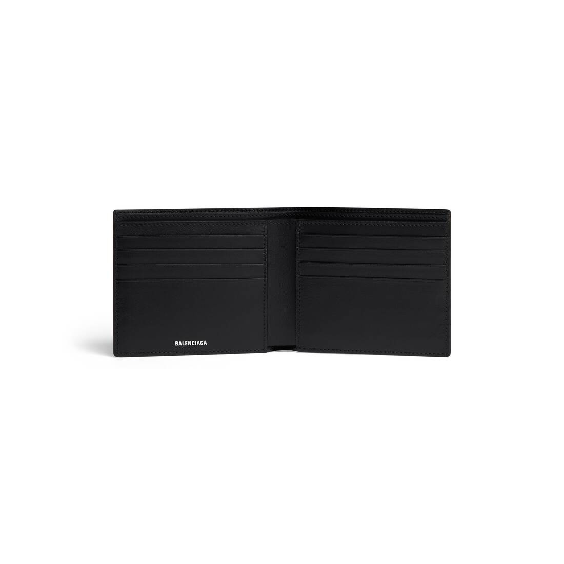 Men's Le Cagole Men Square Folded Wallet  in Black - 2