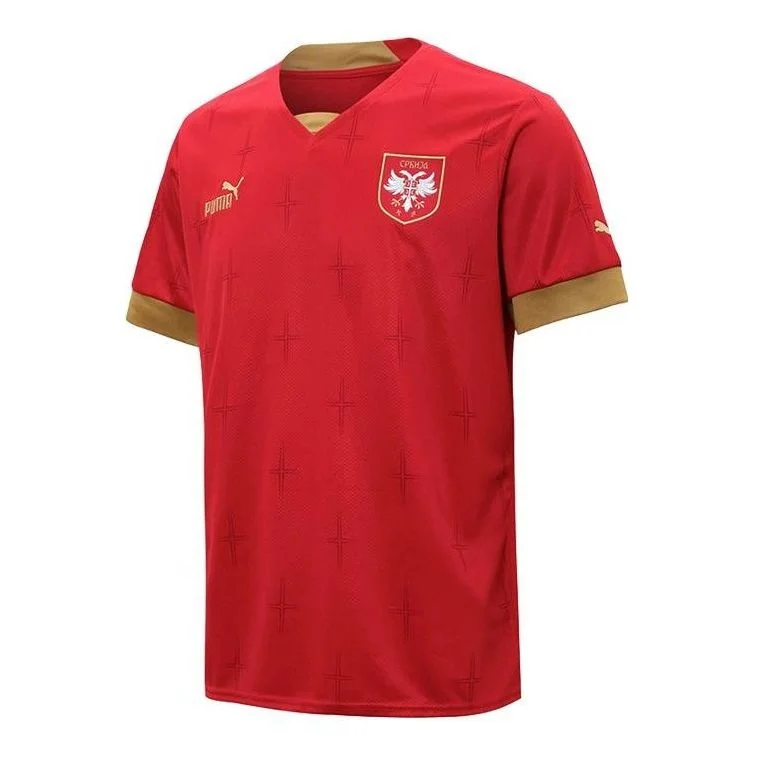 PUMA 2022 Serbia Home Jersey 'Red' 765760-01 - 1