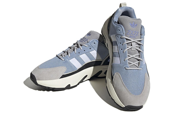 adidas gazelle silver green womens Shop Grey Mens Zx 22 Boost Lace Up Sneakers  Shoebacca