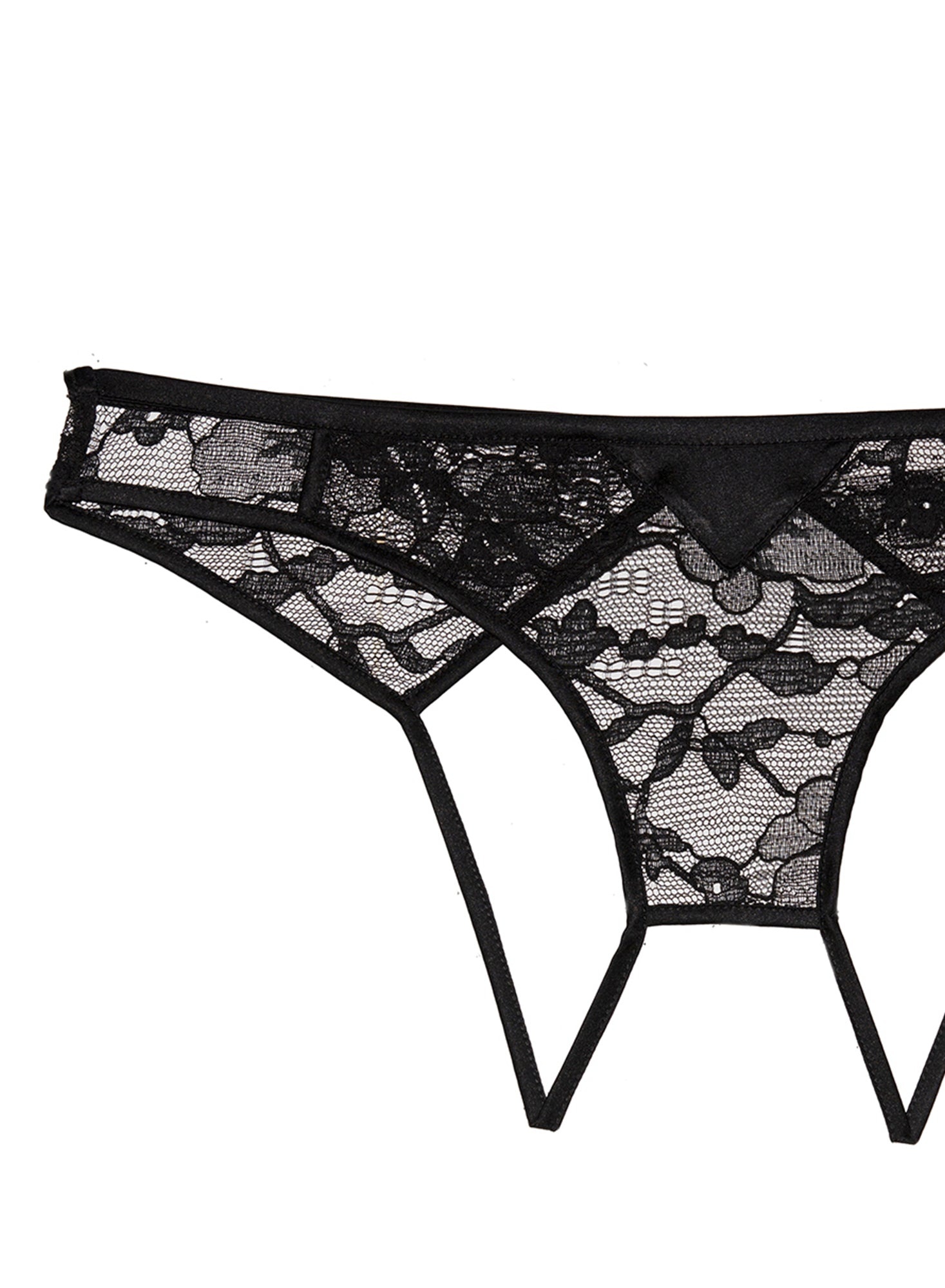 Magnolia Lace Ouvert Panty - 3
