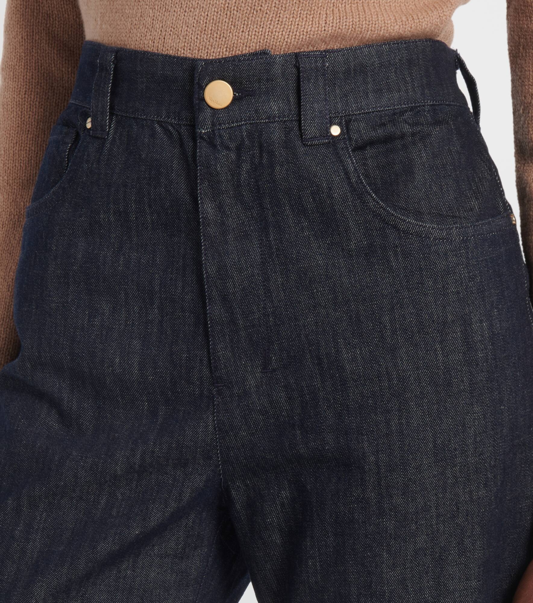Terra high-rise straight jeans - 4
