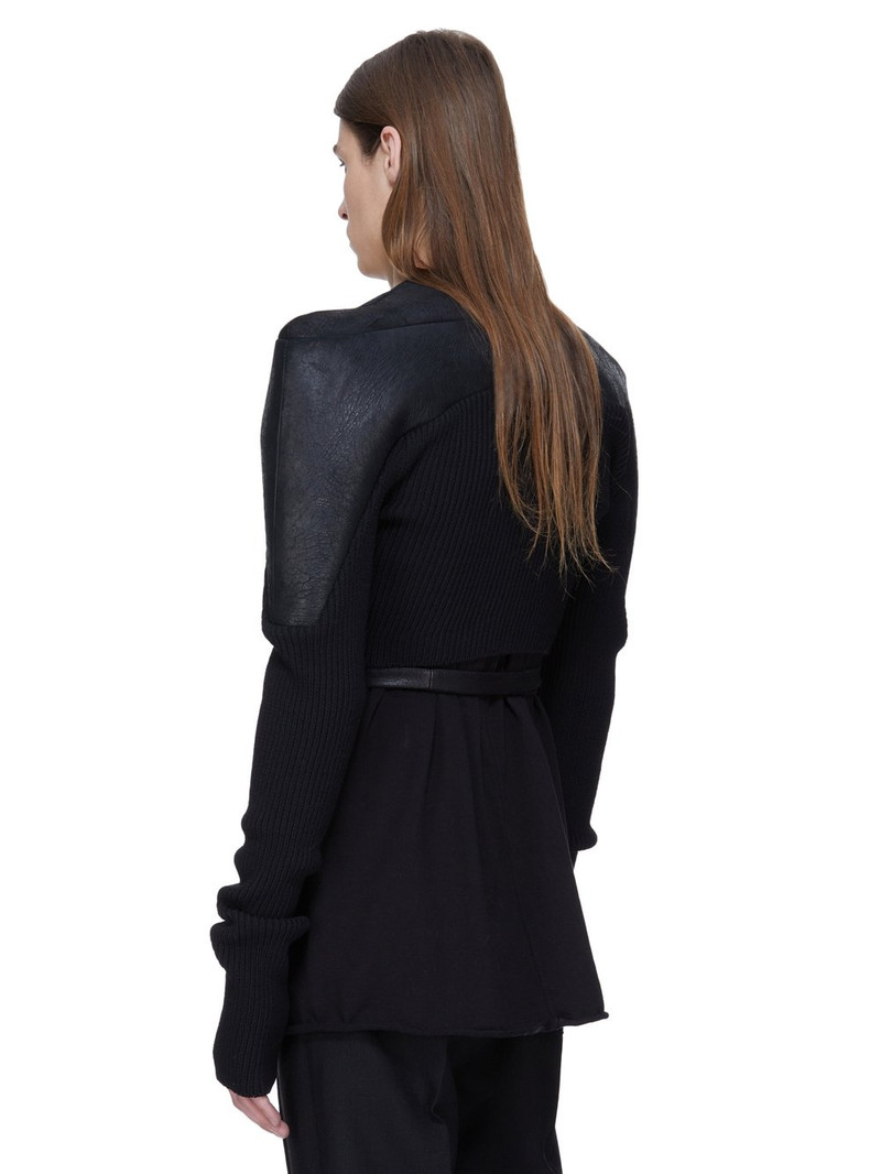 Black Concordians Tight Shearling Jacket 3