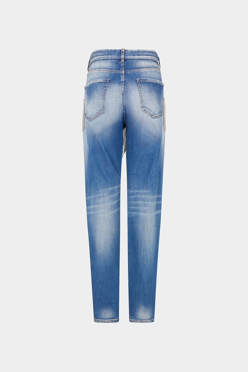 DSQUARED2 642 Patchwork Skinny Jeans