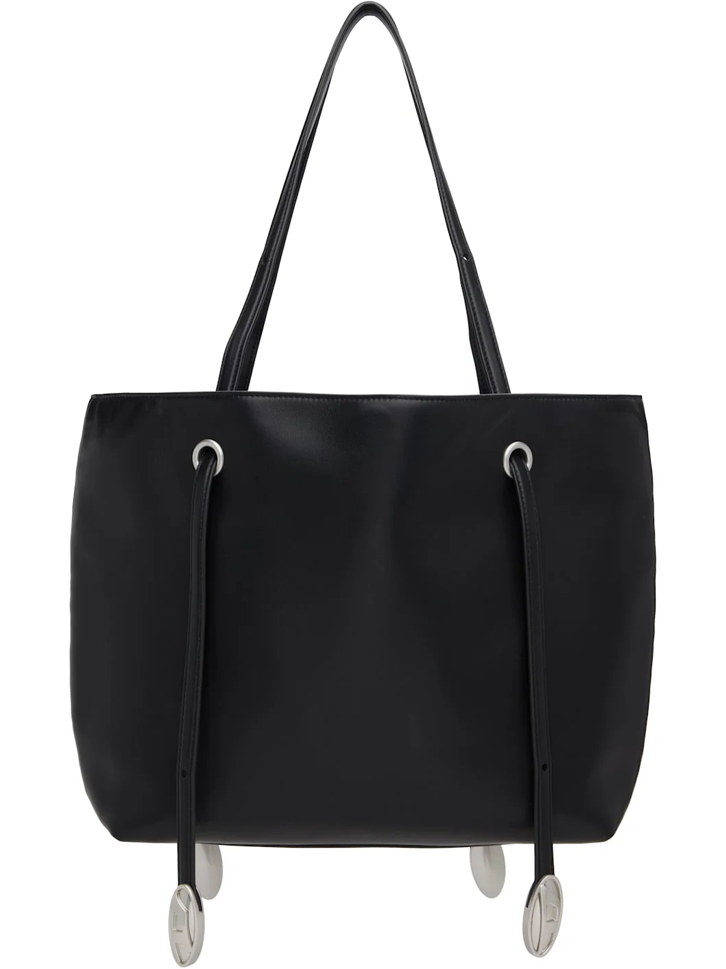 Black D-rop E/W Tote - 1