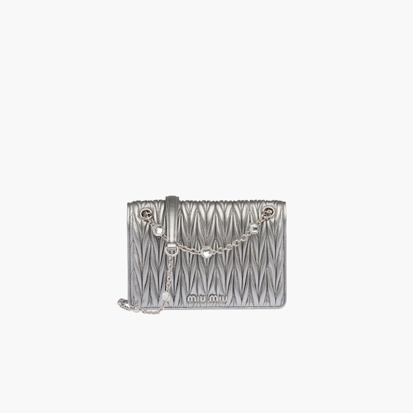 Matelassé nappa leather mini-bag - 3