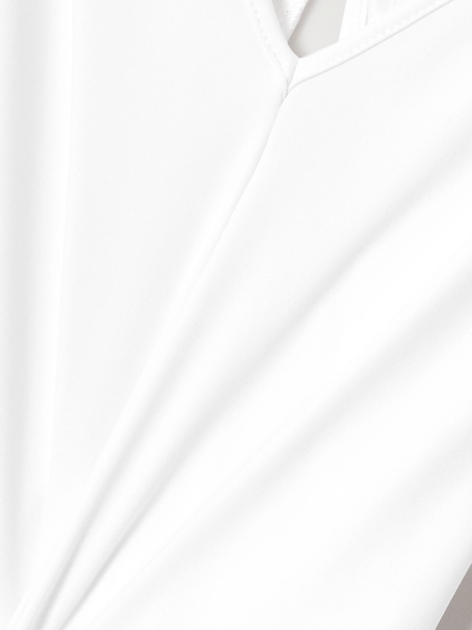Stretch-jersey thong bodysuit White - 4