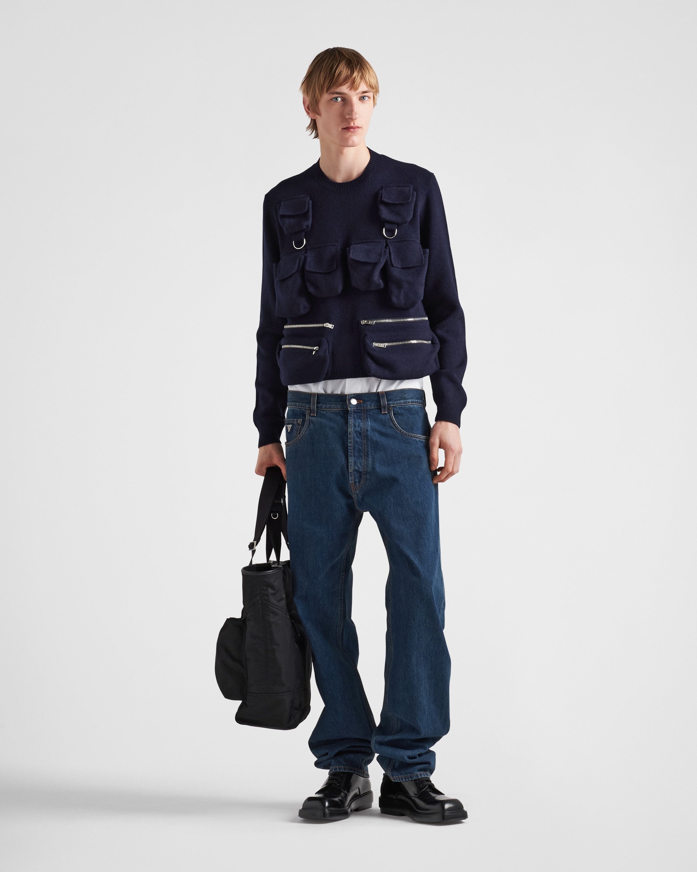 Shetland wool crew-neck sweater - 2