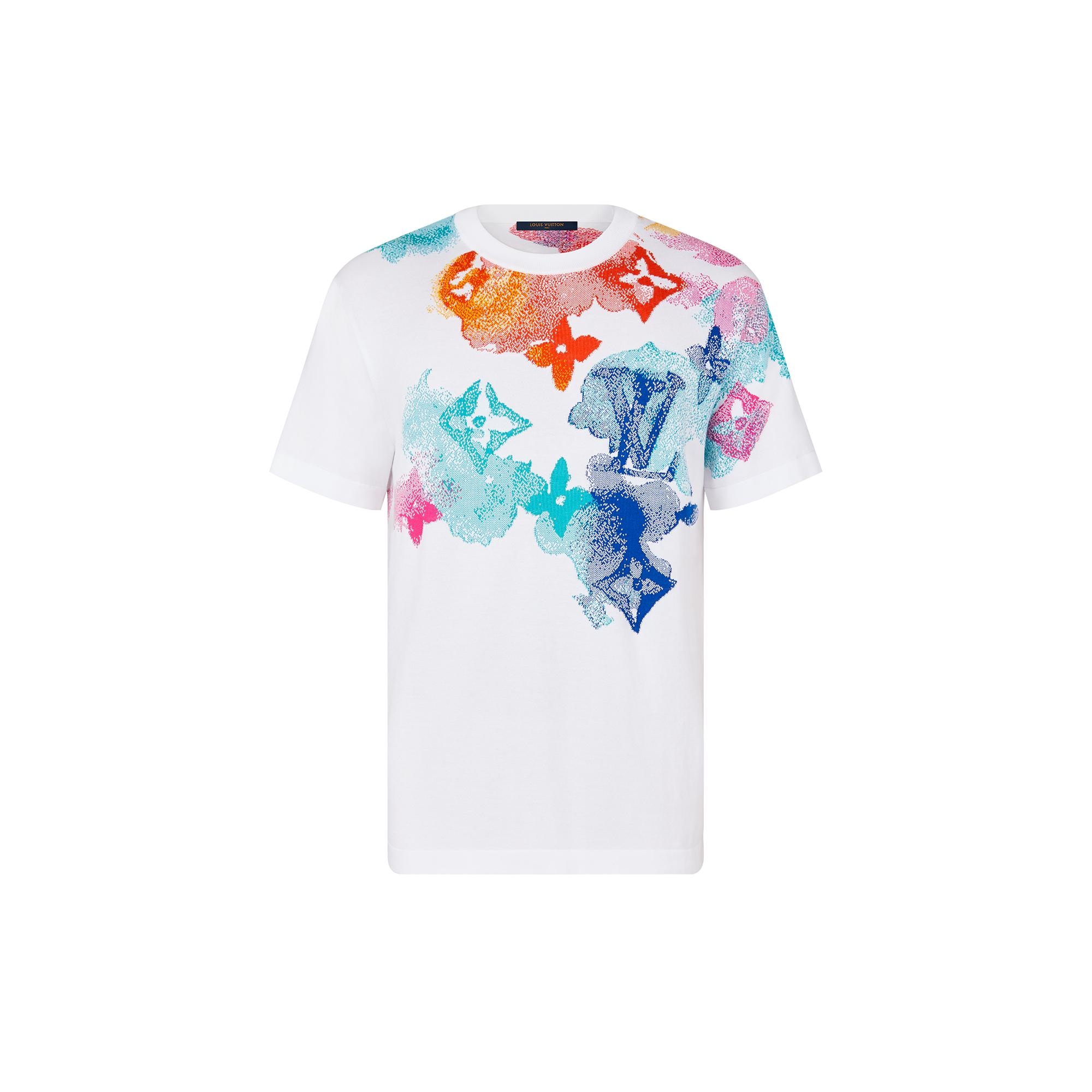 Tee Shirt Watercolor Monogram - 1