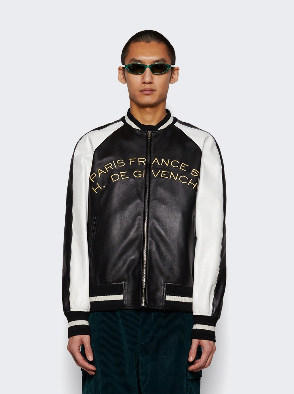 Embroidered Jacket Black And White - 2