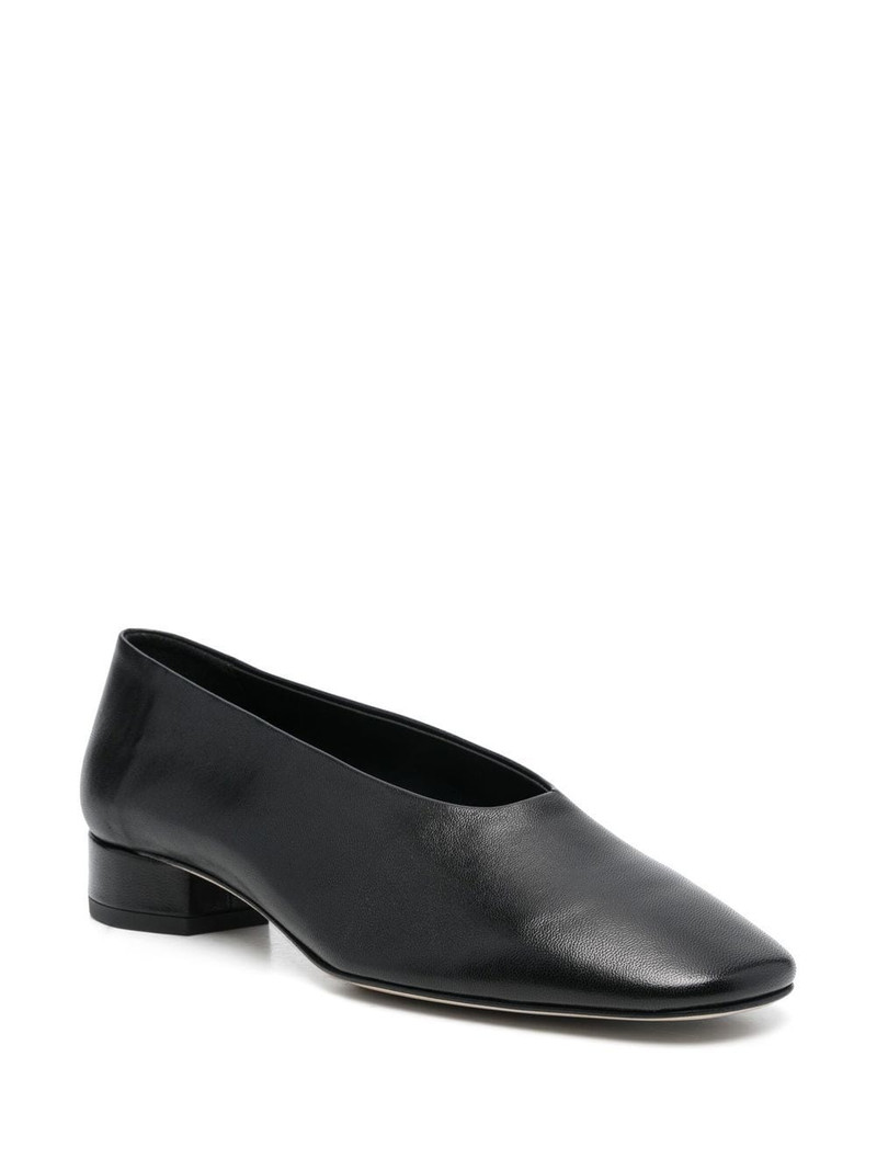 Aeyde Delia 25mm leather pumps outlook