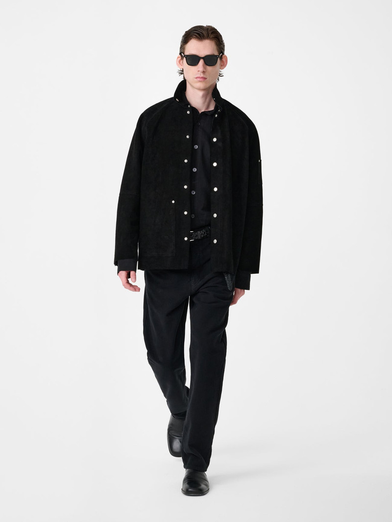 Riso Moleskin Straight Leg Pant Black 5