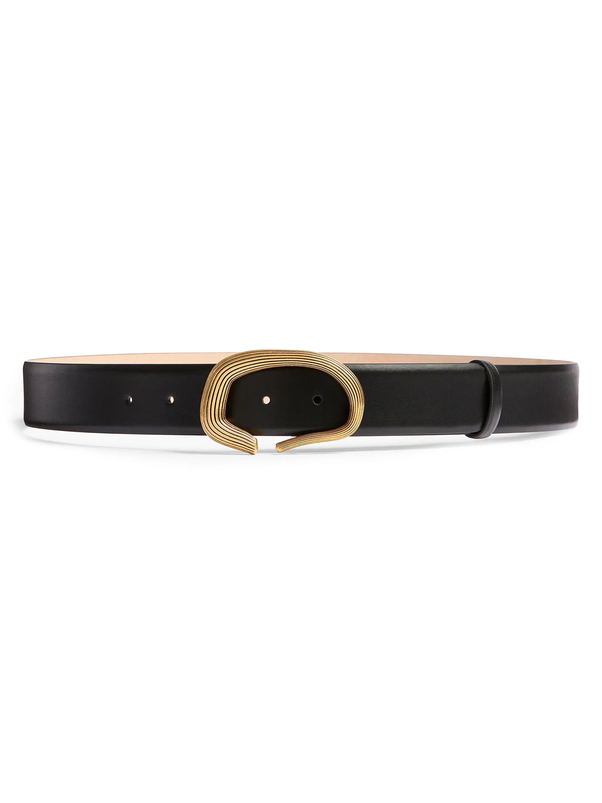 Women's Churro Leather Belt - Black - 1