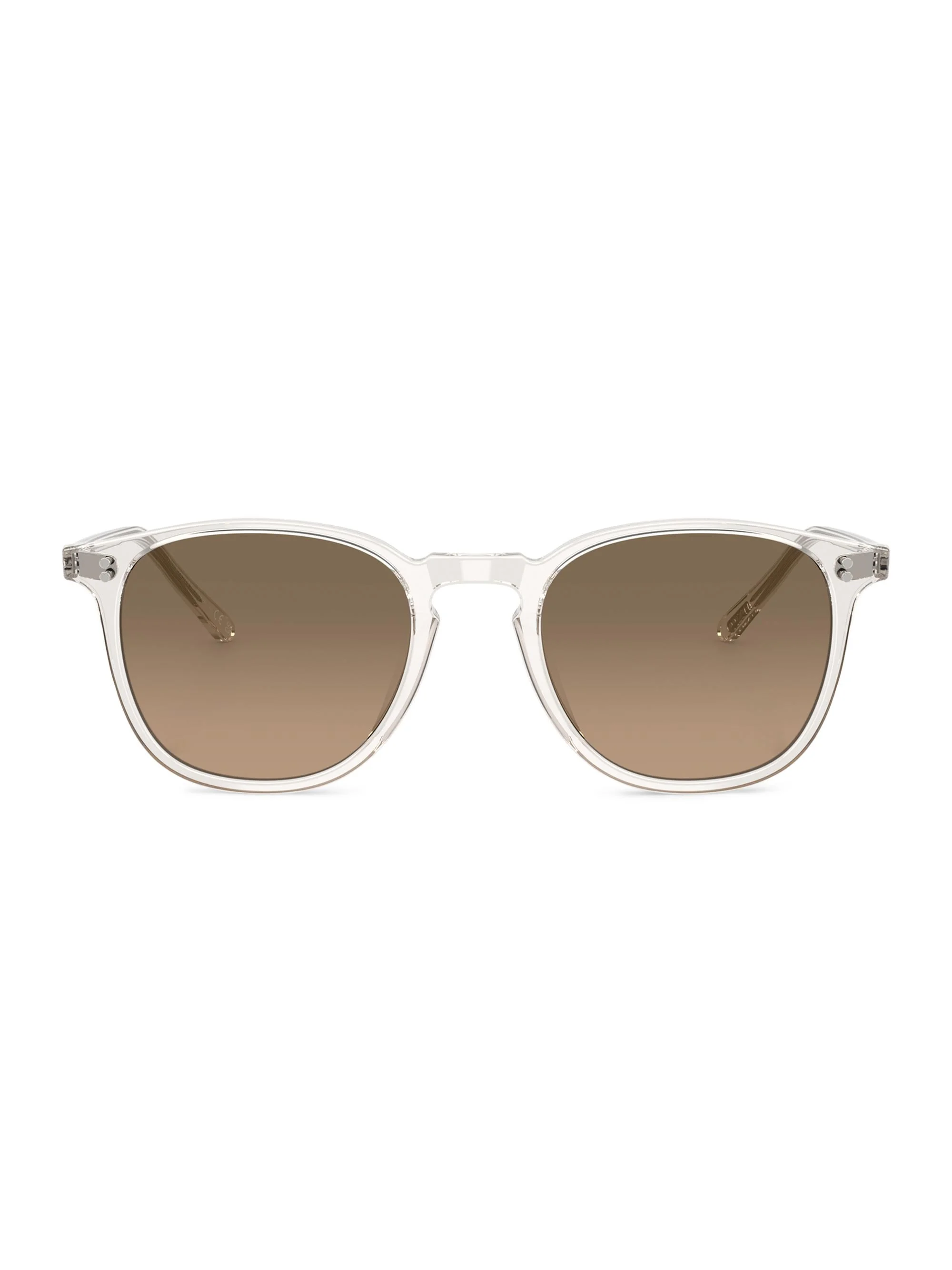 Women's Finley 1993 50MM Aviator Sunglasses - Gradient Brown Clear - 1