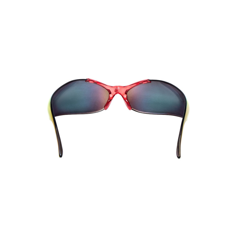 BALENCIAGA Afterhour Oval Sunglasses  in Red outlook