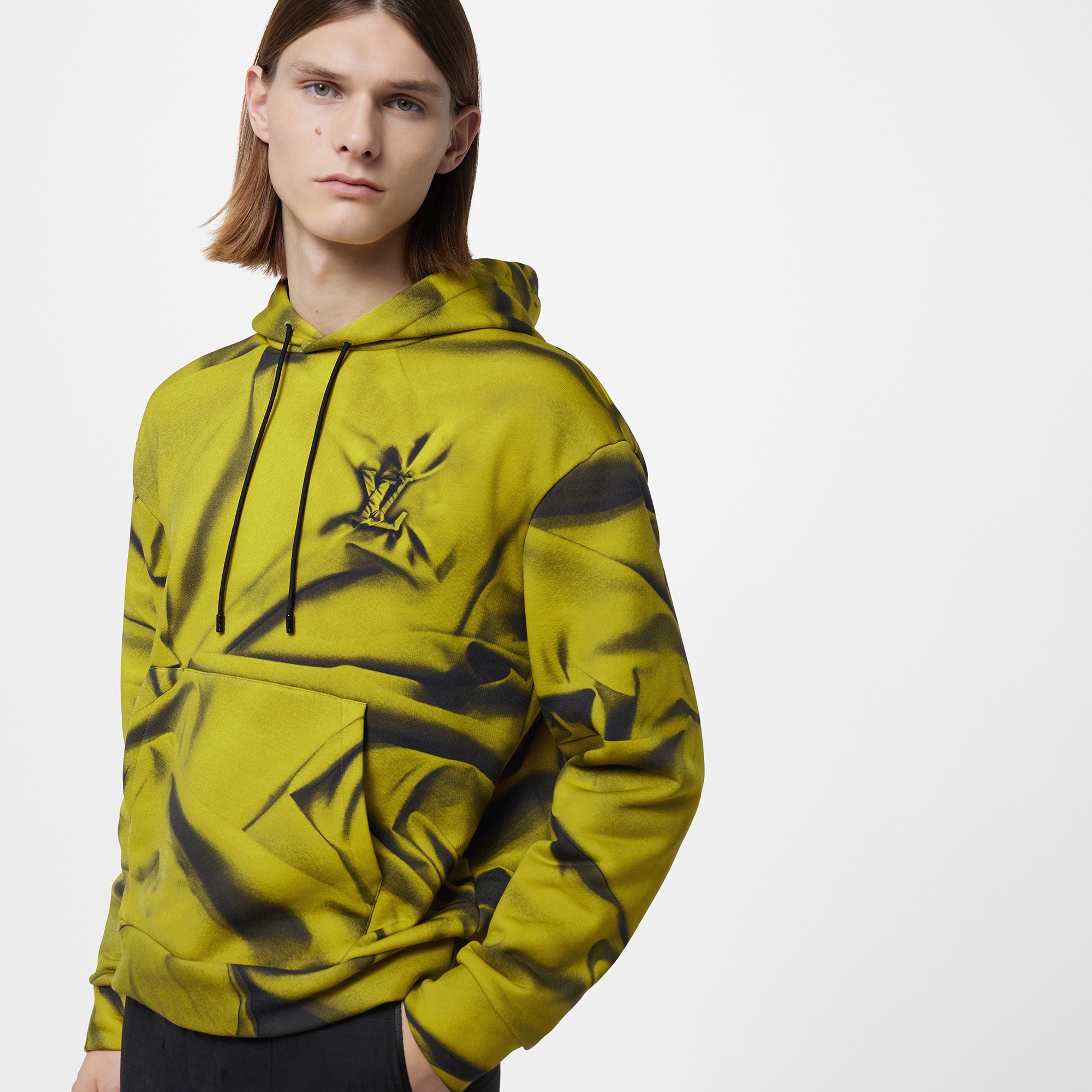Printed Cotton-Blend Hoodie - 5