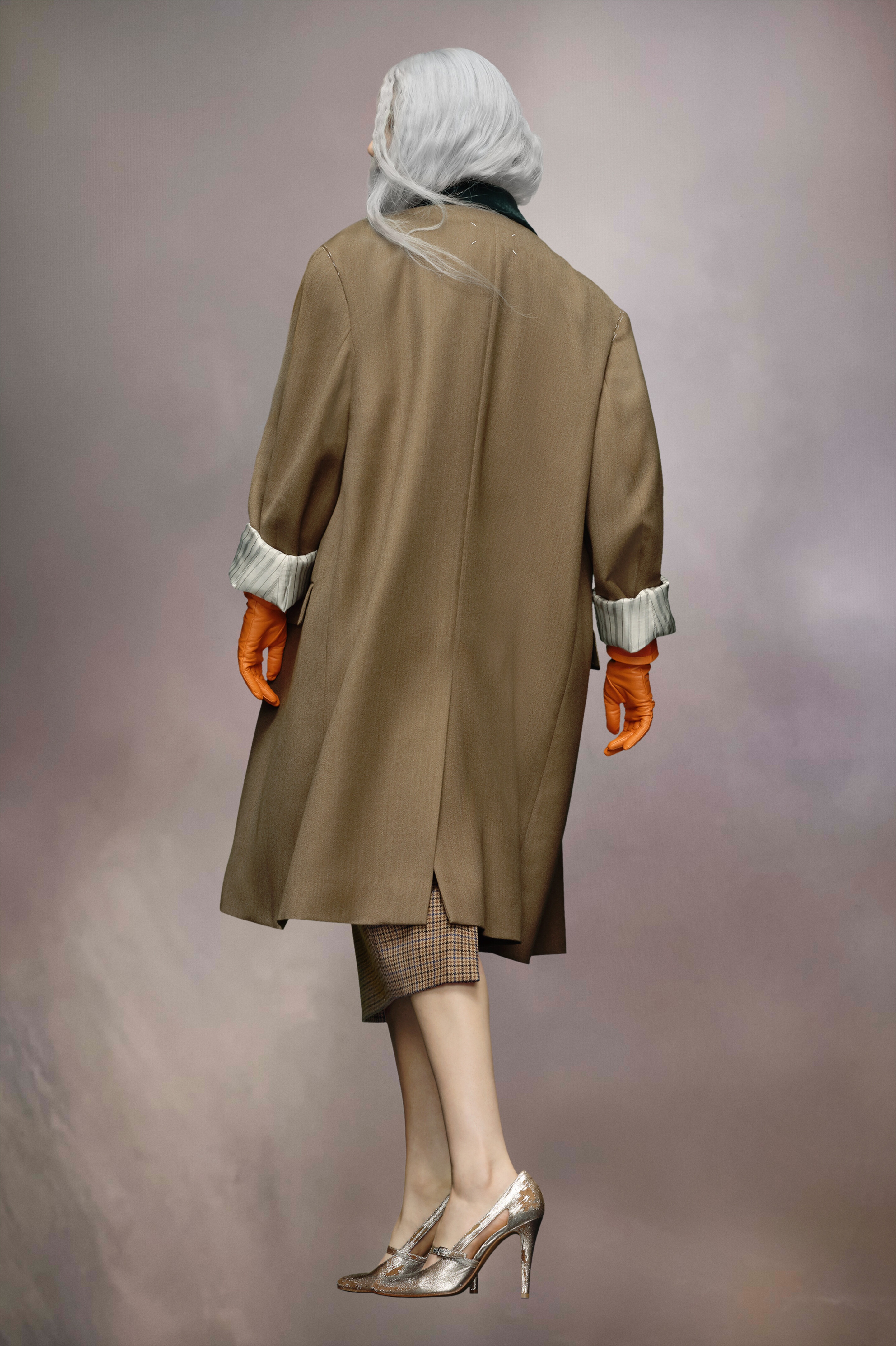 work-in-progress wool coat - 4
