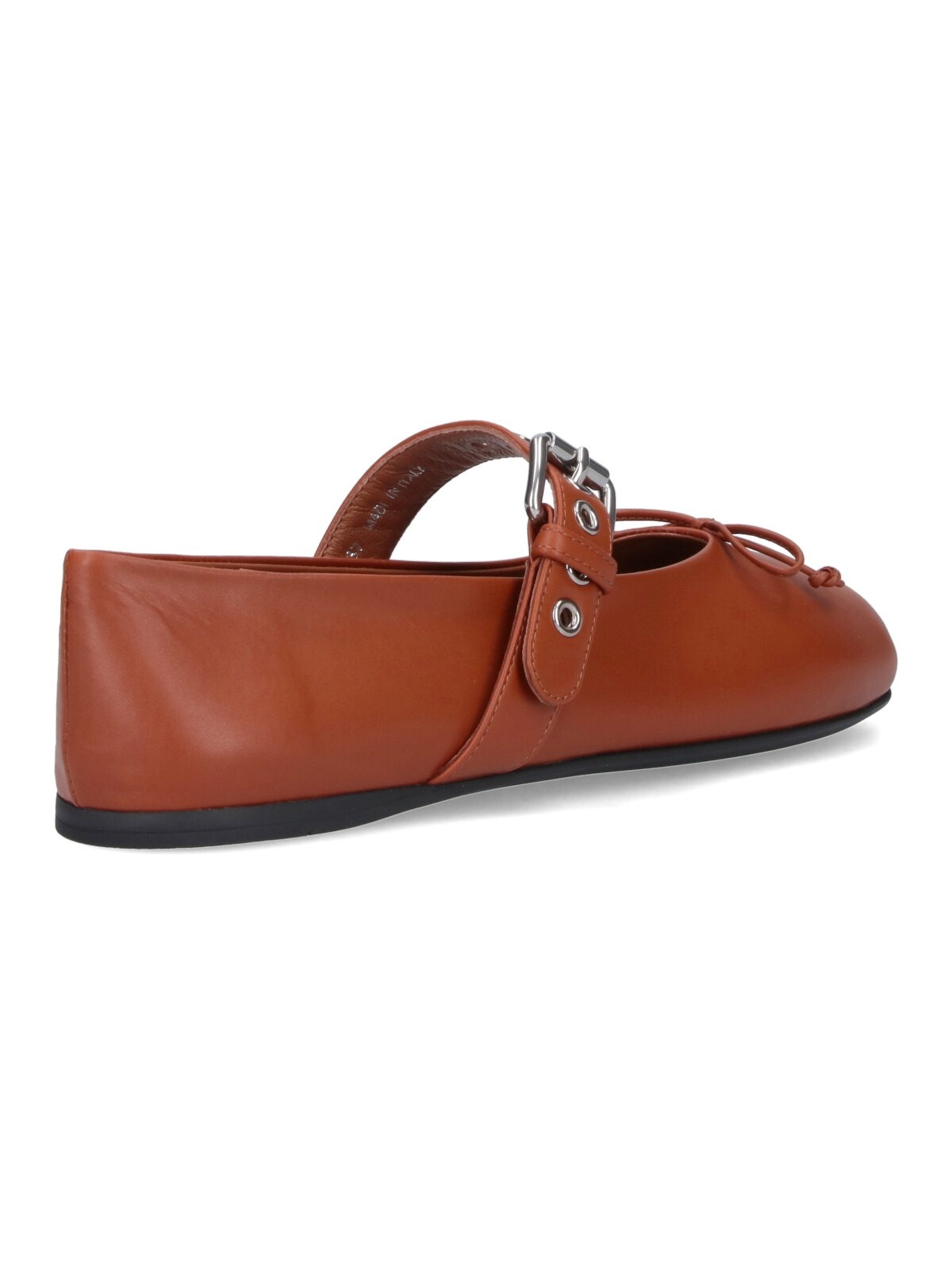STRAP DETAIL BALLET FLATS - 4