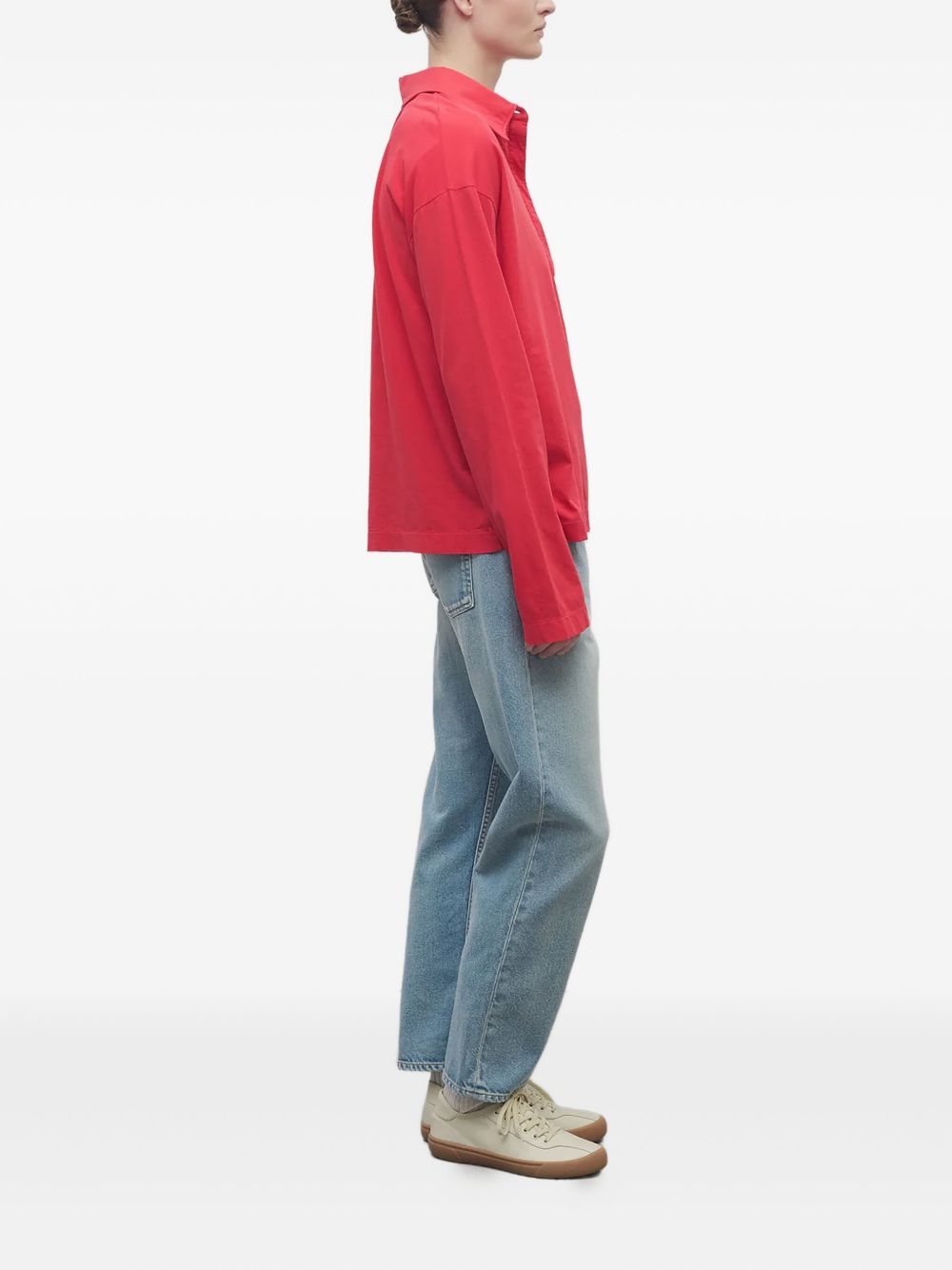 THE ROW RIACO MW  CROP STRAIGHT LEG JEANS LIGHT INDIGO - 3