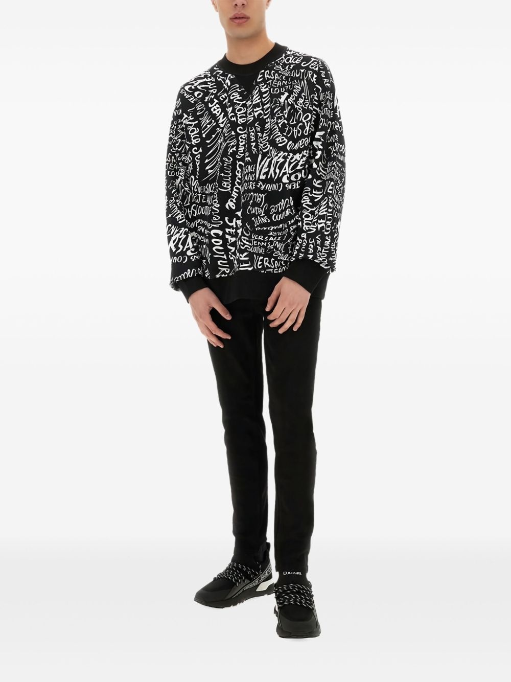 graphic-print sweatshirt - 1