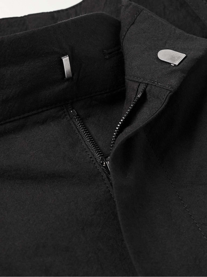 Berto Wide-Leg Pleated Cashmere-Blend Trousers 3