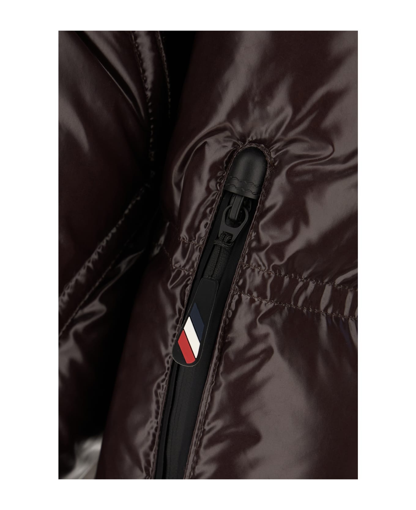Aubergine Nylon Tecka Down Jacket - 3