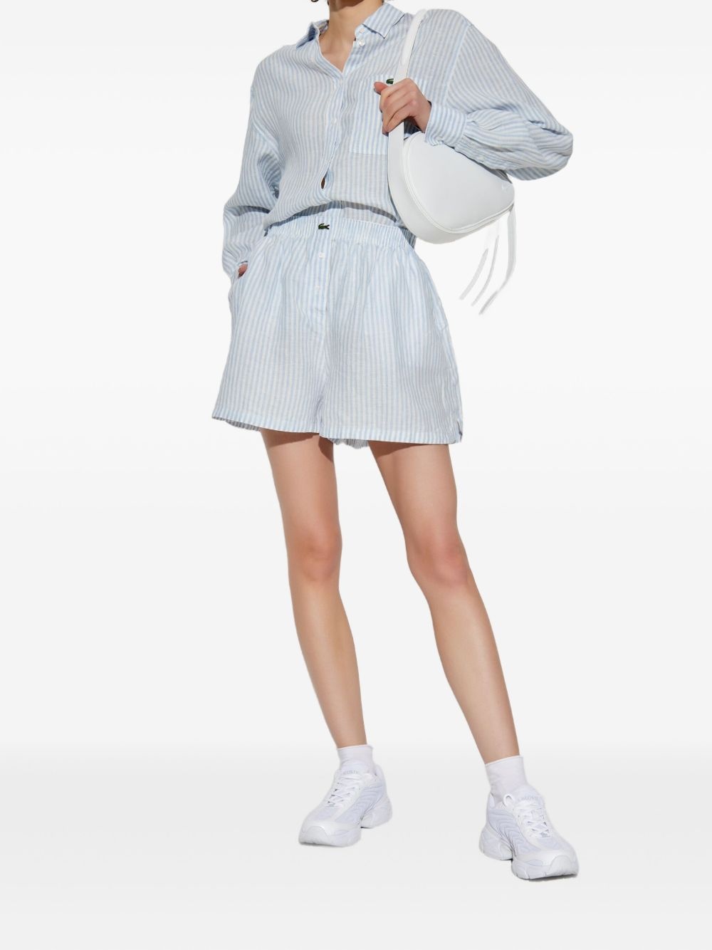 linen shorts - 2