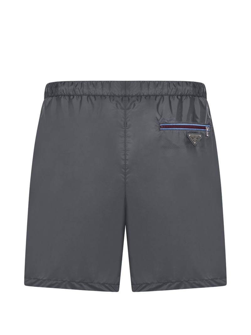 Prada elasticated-waistband swim shorts outlook