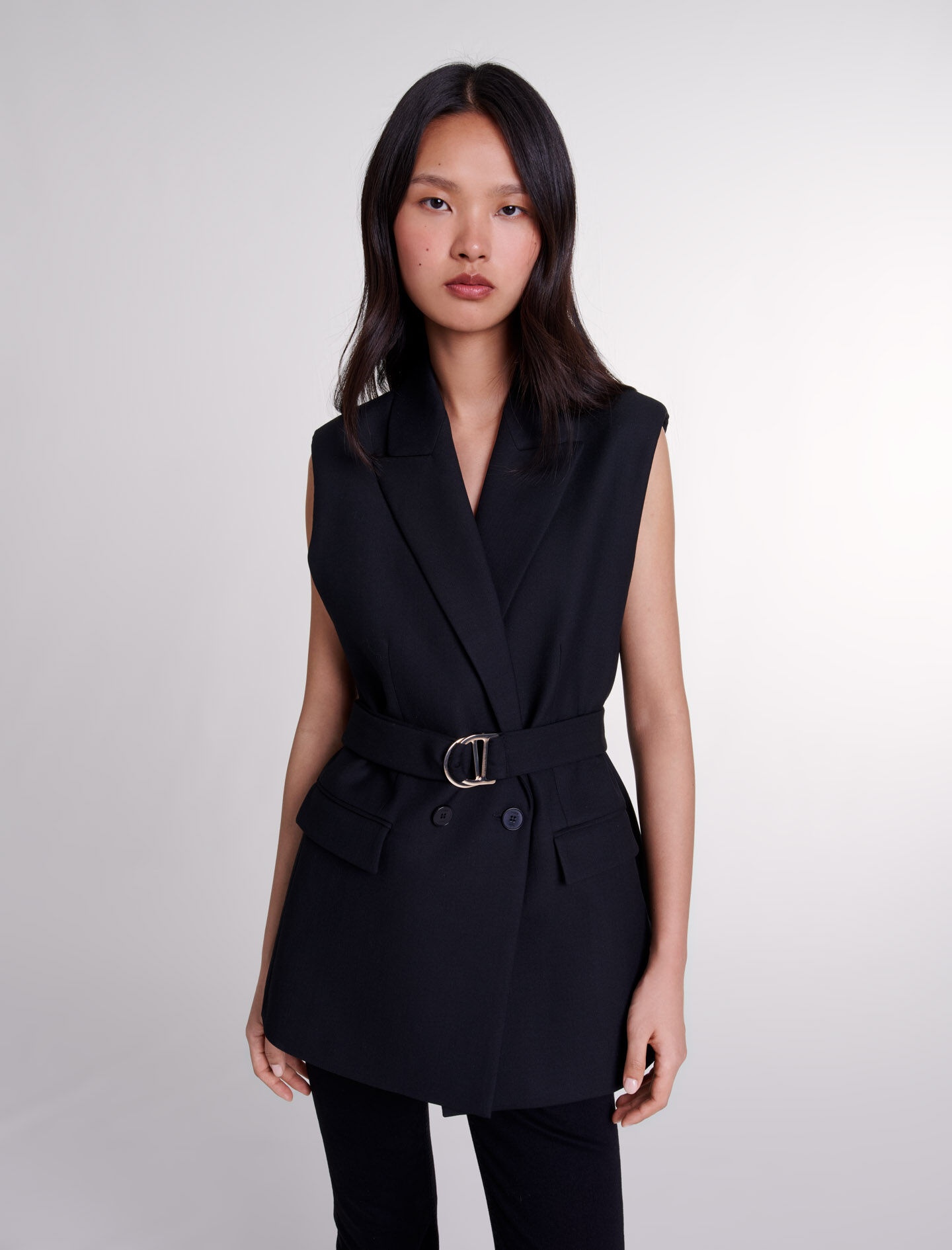 Sleeveless suit jacket - 5