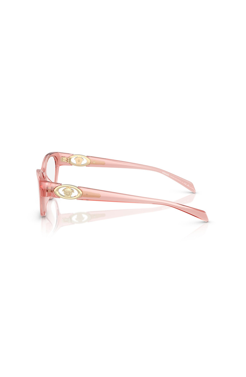 Versace 54mm Cat Eye optical glasses in Pink 3